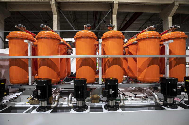 双端面磨生产线